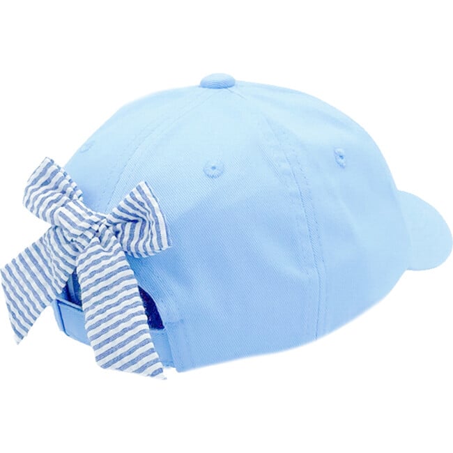 Golf Cart Bow Baseball Hat, Birdie Blue - Hats - 3