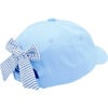 Golf Cart Bow Baseball Hat, Birdie Blue - Hats - 3