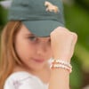 I Heart Horses Bracelet, Pink - Bracelets - 2