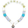 Mermaid Bracelet, Aqua/White - Bracelets - 1 - thumbnail