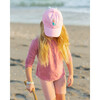 Mermaid Bow Baseball Hat, Palmer Pink - Hats - 2