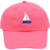 Sailboat Baseball Hat, Regan Red - Hats - 1 - thumbnail