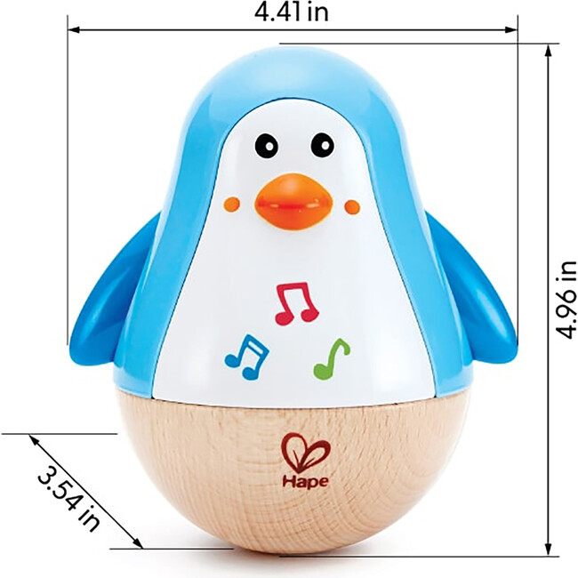 Penguin Musical Wobbler W/ Tinkling Sounds & Moving Arms - Musical - 6