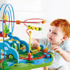 Jungle Adventure Wooden Bead Maze & Railway Track Play Table - Play Tables - 4