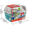 Wooden City Train Railway Bucket Playset, 48 Pieces - Transportation - 5