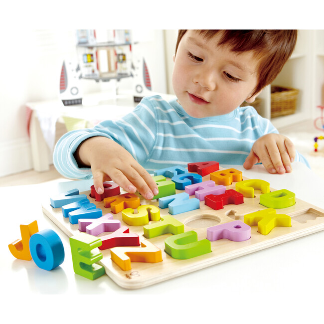 Wooden Alphabet Educational Learning Puzzle - Puzzles - 2