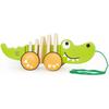 Walk-A-Long Crocodile Wooden Pull Along Toy, Toddlers - Push & Pull - 1 - thumbnail