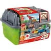 Train Building Set in a Bucket, 50 Pieces - Transportation - 1 - thumbnail