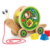 Snail Walk-A-Long Pull Toy with Ss, Baby & Toddler - Woodens - 1 - thumbnail