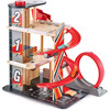 Stunt Garage Wooden High-Rise Car Parking Lot Playset - Transportation - 1 - thumbnail