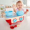 Toddler Wooden Kitchen Playset, 6 Pieces - Play Food - 2