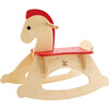 Rock & Ride Wooden Rocking Horse in Beige - Rockers - 1 - thumbnail