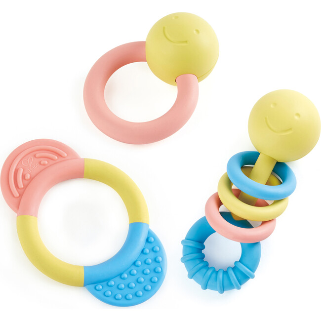 Rattle & Teether Collection, 3 Pieces