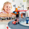 Race Car Transporter Kid's Loading & Towing Playset - Transportation - 2