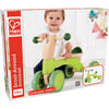 Scoot Around Ride-On Wood Balance Bike in Bright Green - Ride-Ons - 4