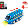 Remote Control Engine Train in Blue, Kids Ages 3+ - Transportation - 3