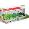 Pull-Along Frog Family Wooden Toddler Toy - Push & Pull - 5