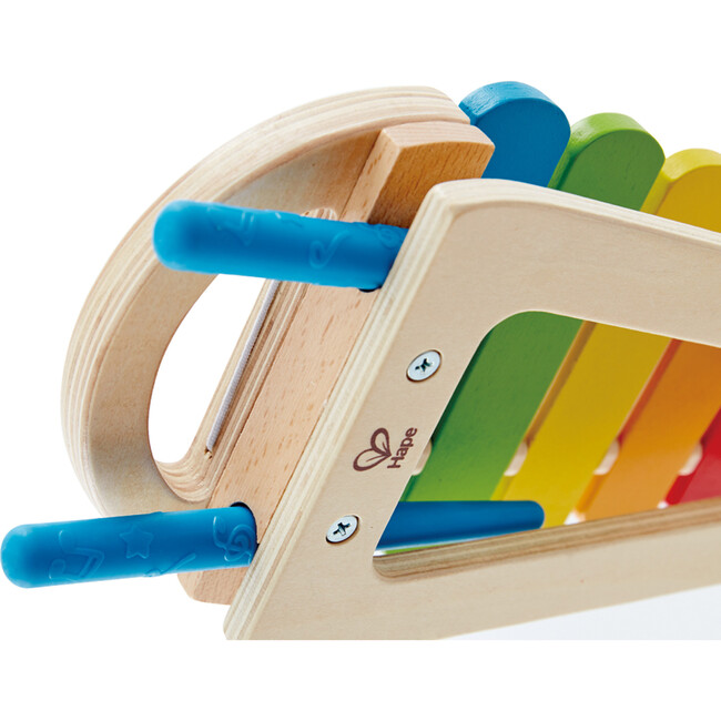 Rainbow Xylophone Wooden Kids Musical Instrument Toy - Musical - 3