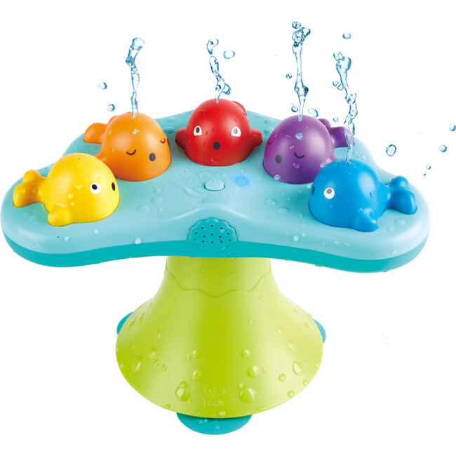 Music Fountain Whale Bath Toy with 2 Play Modes
