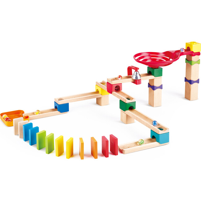 Marble Run Crazy Rollers Wood Building Racetrack