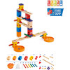 Quadrilla Wooden Marble Run Construction Playset - Games - 5