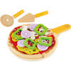 Kitchen Homemade Pizza Food Wooden Playset, 33 Pieces - Play Food - 1 - thumbnail