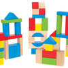 Maple Wood Kids Building & Stacking Blocks, 50 Pieces - Blocks - 3