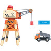 Large Boom Crane & Truck Construction Set - Transportation - 3
