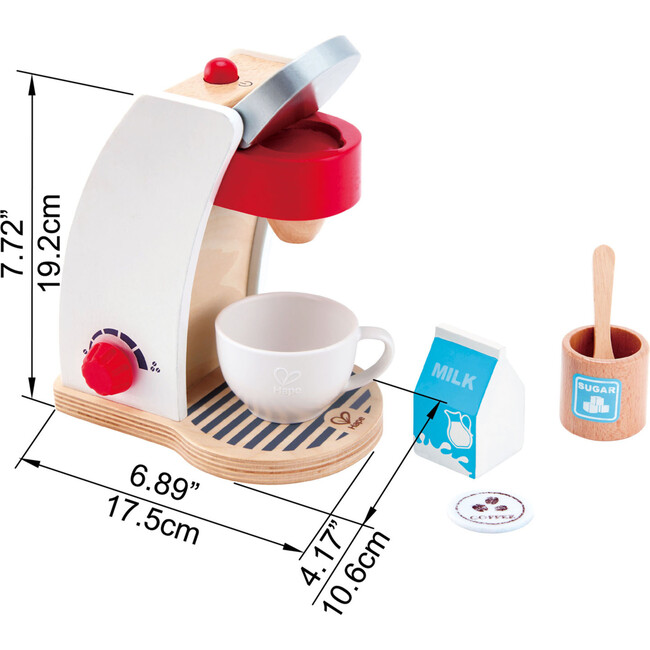 My Coffee Machine Wooden Kitchen Accessory for Children - Play Food - 4