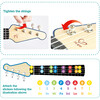 Learn With Lights Kid's Electronic Ukulele in Blue - Musical - 3