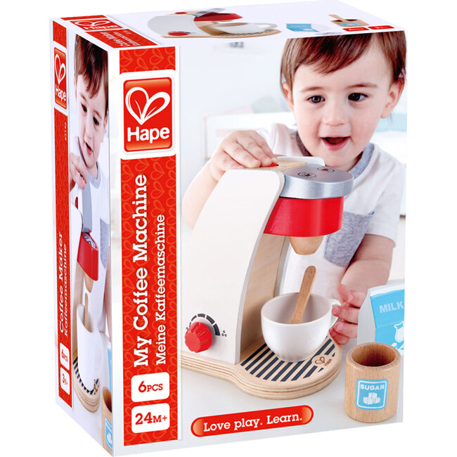 My Coffee Machine Wooden Kitchen Accessory for Children - Play Food - 5