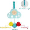 Musical Cloud Crib Mobile Toy W/ Lights/Relaxing Songs - Mobiles - 5