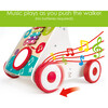 My First Musical Walker Wooden Push & Pull Learning Toy - Musical - 5