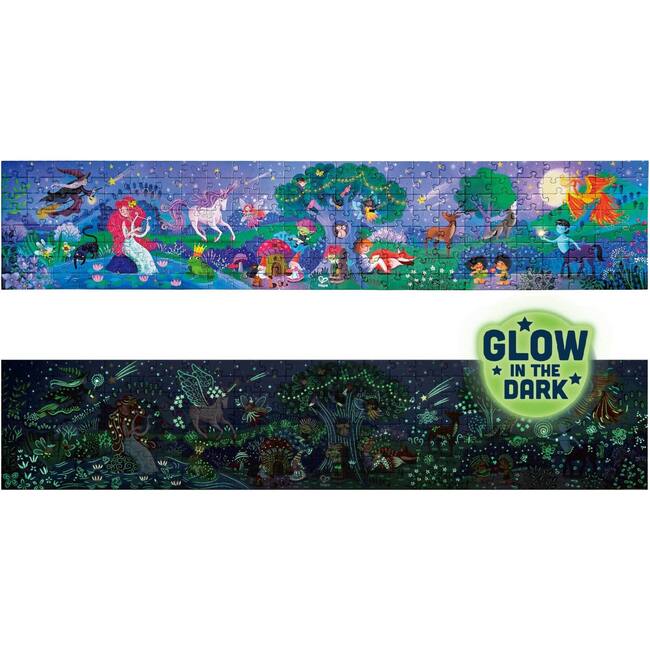 Giant Glow-In-The-Dark Magic Forest Jigsaw Puzzle