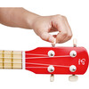 Kid's Wooden 21" Toy Ukulele in Red for Toddlers - Musical - 3