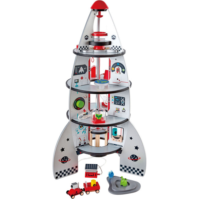 Four-Stage Rocket Ship Playset W/ Accessories