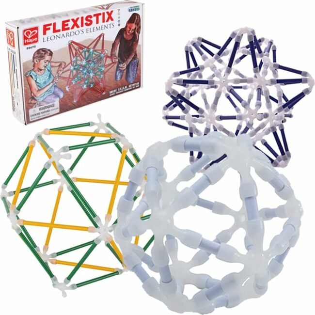 Flexistix Leonardo's Elements Stick Building Puzzle Toy