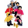 Happy Family Dollhouse Set W/ 6 Asian Dolls - Dollhouses - 2