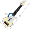 Learn With Lights Kid's Electronic Ukulele in Blue - Musical - 6