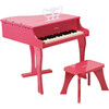 Happy 30 Key Grand Piano with Bench in Pink - Musical - 3