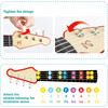 Learn with Lights Toddler Electronic Ukulele in Red - Musical - 6