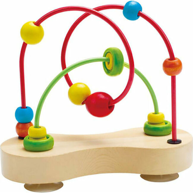 Double Bubble Wooden Bead Maze for Toddler