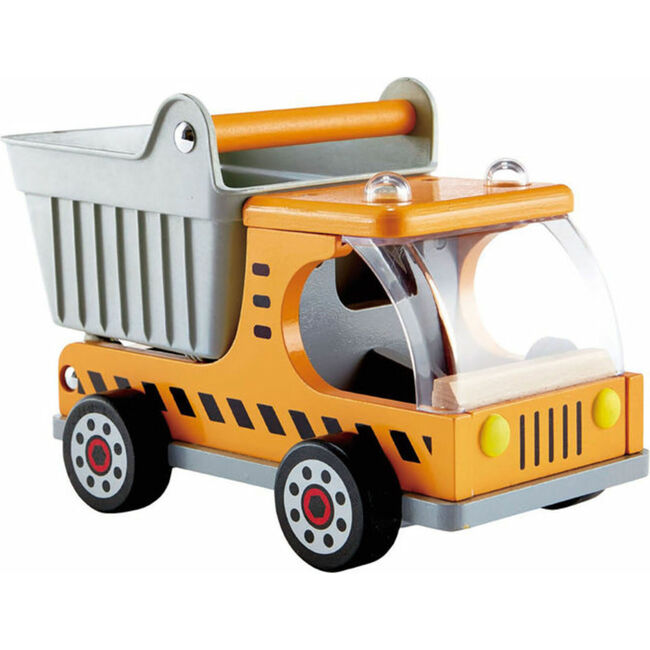 Dumper Truck Construction Vehicle Toy in Yellow