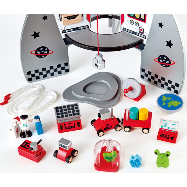 Four-Stage Rocket Ship Playset W/ Accessories - Play Tables - 3