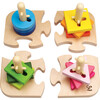 Creative Wooden Peg Puzzle, 16 Pieces - Puzzles - 1 - thumbnail