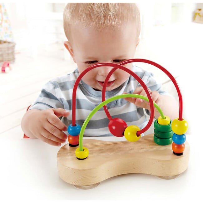 Double Bubble Wooden Bead Maze for Toddler - Play Tables - 2