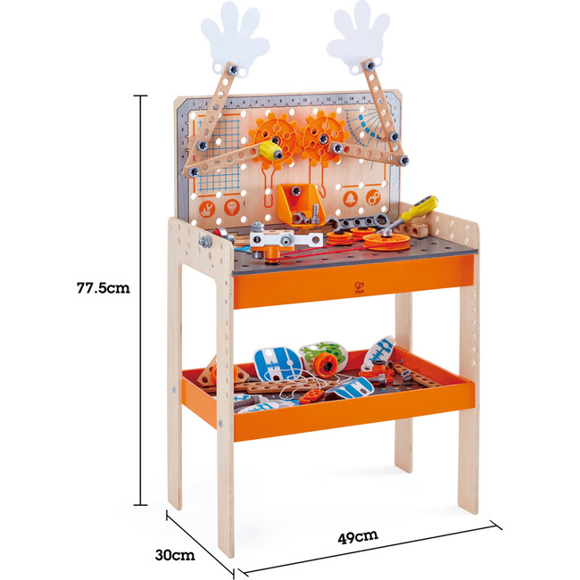 Junior Inventor Deluxe Scientific Workbench, 79 Pieces - STEM Toys - 5