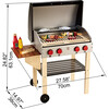 Gourmet Grill Wooden Play Kitchen & Food Accessories - Play Food - 5