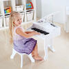 Deluxe Thirty Key White Grand Piano W/ Stool - Musical - 2