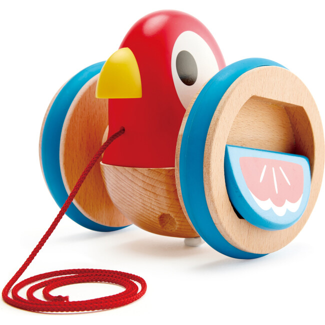 Baby Bird Pull-Along Wooden Toddler Toy, Ages 12 mo+